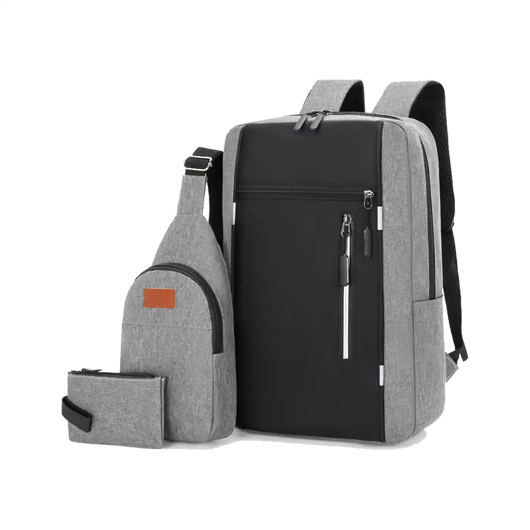 Fashion Travel 3 In 1 Backpack Set Bag for All Season