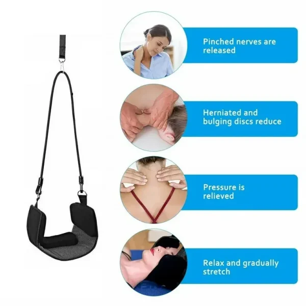 Cervical Traction Neck Pain Relief Sleep Problem Massager Support 5