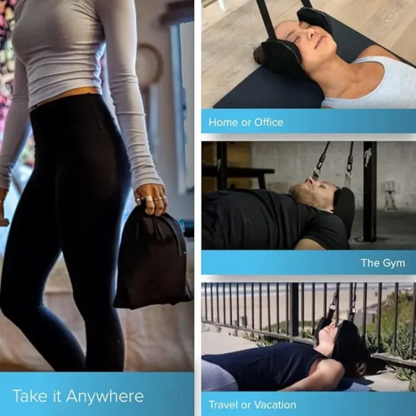 Cervical Traction Neck Pain Relief Sleep Problem Massager Support 7