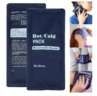 Hot Cold Pack Reusable Ice Bags Gel Packs for Injuries Pain 1