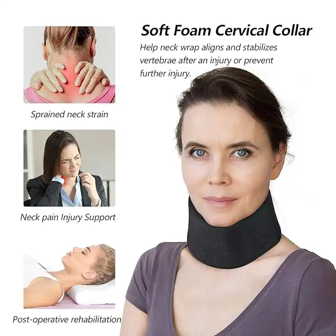 Cervical Collar Belt Neck Brace Relieves Pain Spine Pressure 3