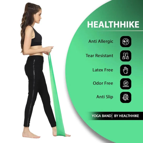 Therabands Elastic Physical Therapy Latex Free Yoga Stretching 1