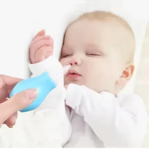 Baby Nose Cleaner Baby Nasal Aspirator for Newborn Infant Vacuum Suction 4