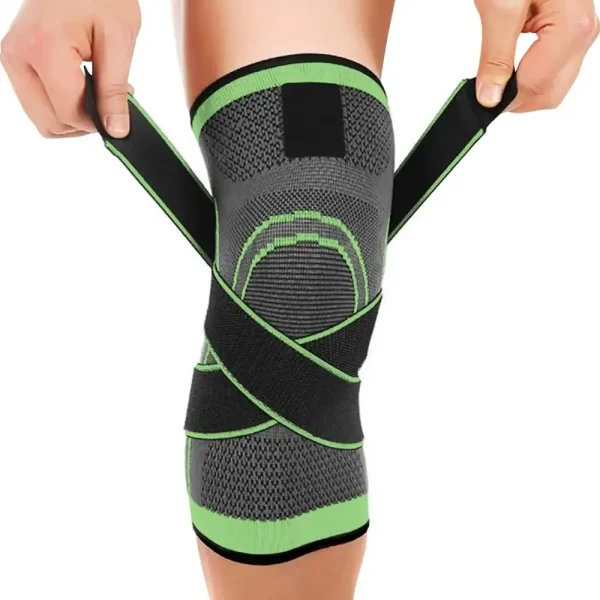 Knee Brace Support with Compression Strap for Joint Pain Kneepad Leg Protector