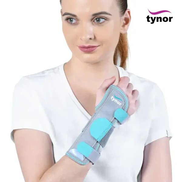 Tynor Wrist Splint Ambidextrous Support Brace for Pain Injury Relief