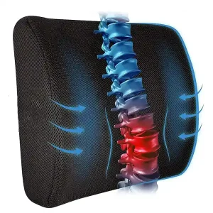 Lumbar Back Support Pillow Back Pain Relief for Office Car Gaming Seat Cushion