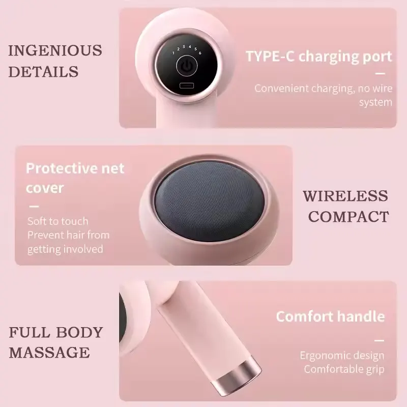 deep rolling massager electric vibration massage gun 1